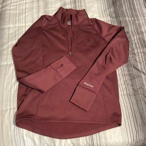 Eastern Mountain Sports Women’s Medium Maroon Fleece Pullover.